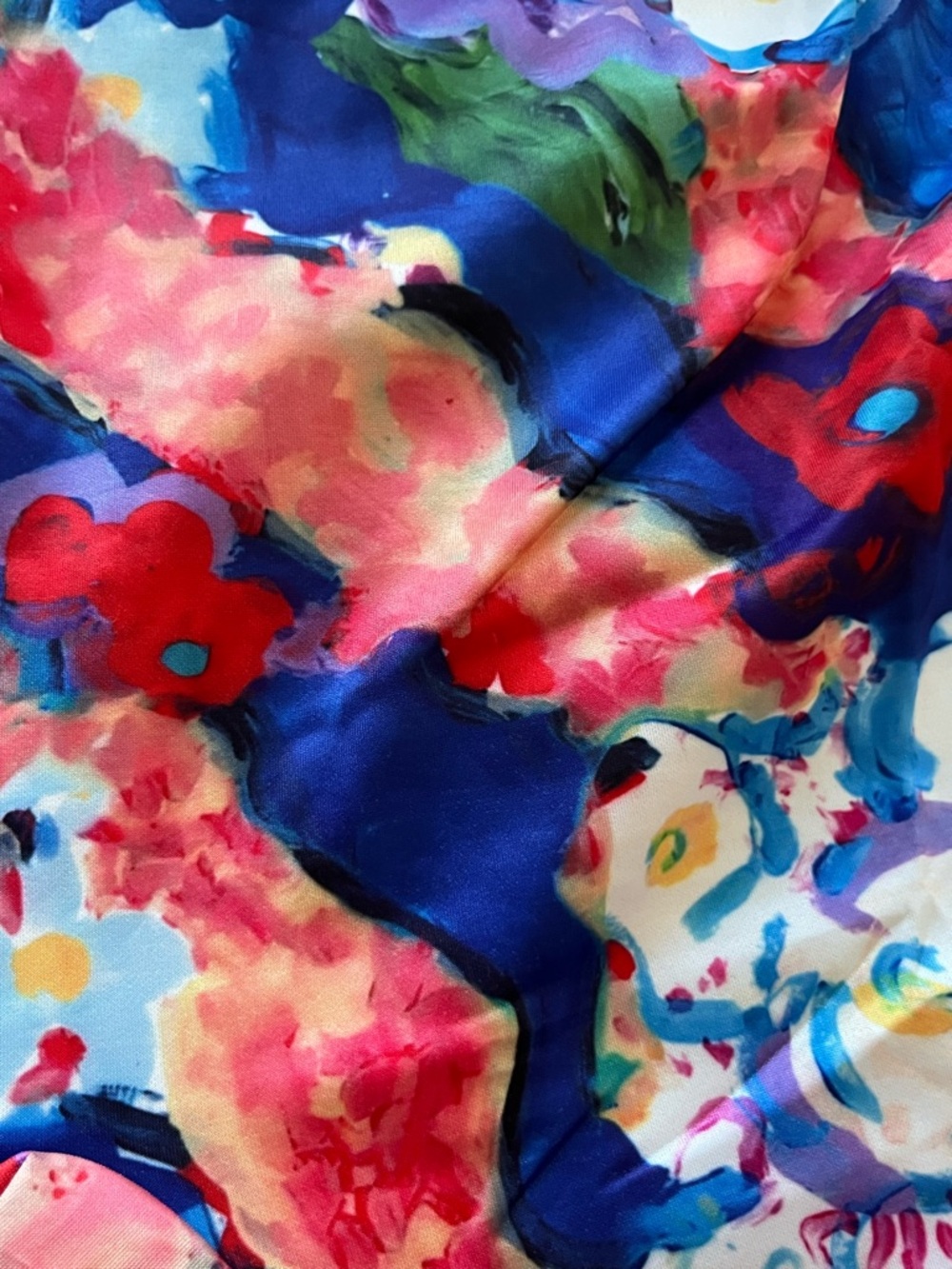 Beulah Style- Floral High-Waist Mermaid Skirt - Picture 3 of 16